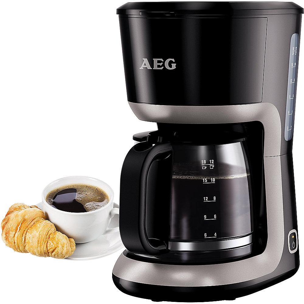 AEG KF 3300 Kaffeeautomat Perfect Morning Schwarz, AEG, KF, 3300, Kaffeeautomat, Perfect, Morning, Schwarz