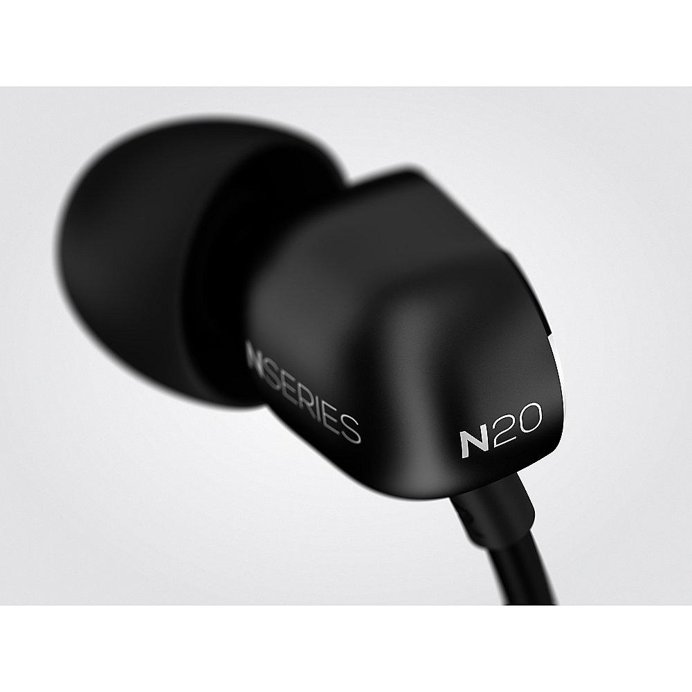 AKG N 20U Black In Ear Kopfhörer mit Headsetfunktion - Schwarz