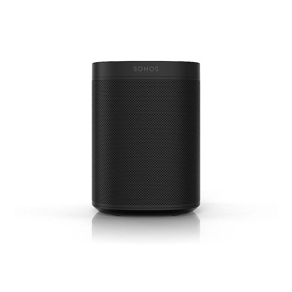 Aktionsbundle:2x Sonos ONE schwarz Multiroom  Smart Speaker Sprachsteuerung