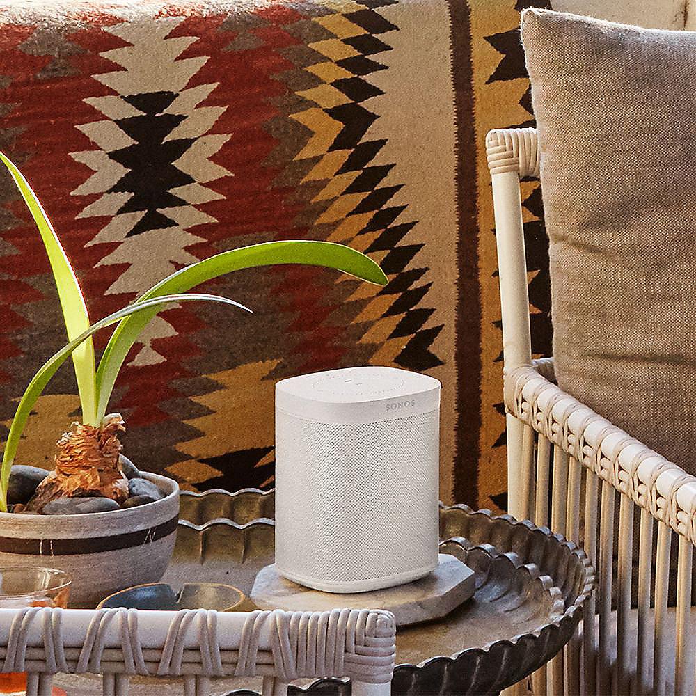 Aktionsbundle:2x Sonos ONE weiß Multiroom  Smart Speaker Sprachsteuerung