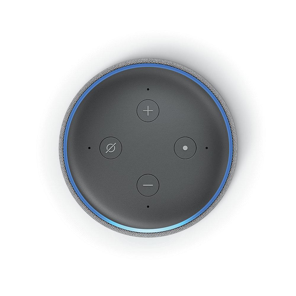 Amazon Echo Dot (3. Generation) Hellgrau Stoff