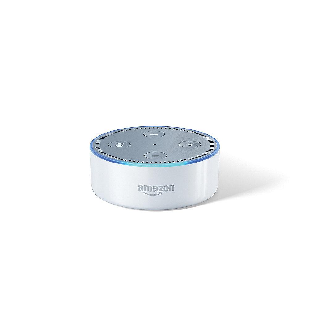 Amazon Echo Dot weiß inkl. stylischer mobiler Ladestation von Ninety7 Dox, Amazon, Echo, Dot, weiß, inkl., stylischer, mobiler, Ladestation, Ninety7, Dox
