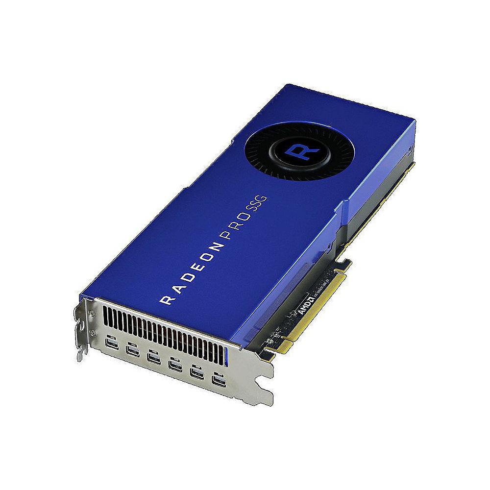 AMD Radeon Pro SSG 16GB HBM2   2TB SSG  Workstation Grafikkarte 6x MiniDP, AMD, Radeon, Pro, SSG, 16GB, HBM2, , 2TB, SSG, Workstation, Grafikkarte, 6x, MiniDP