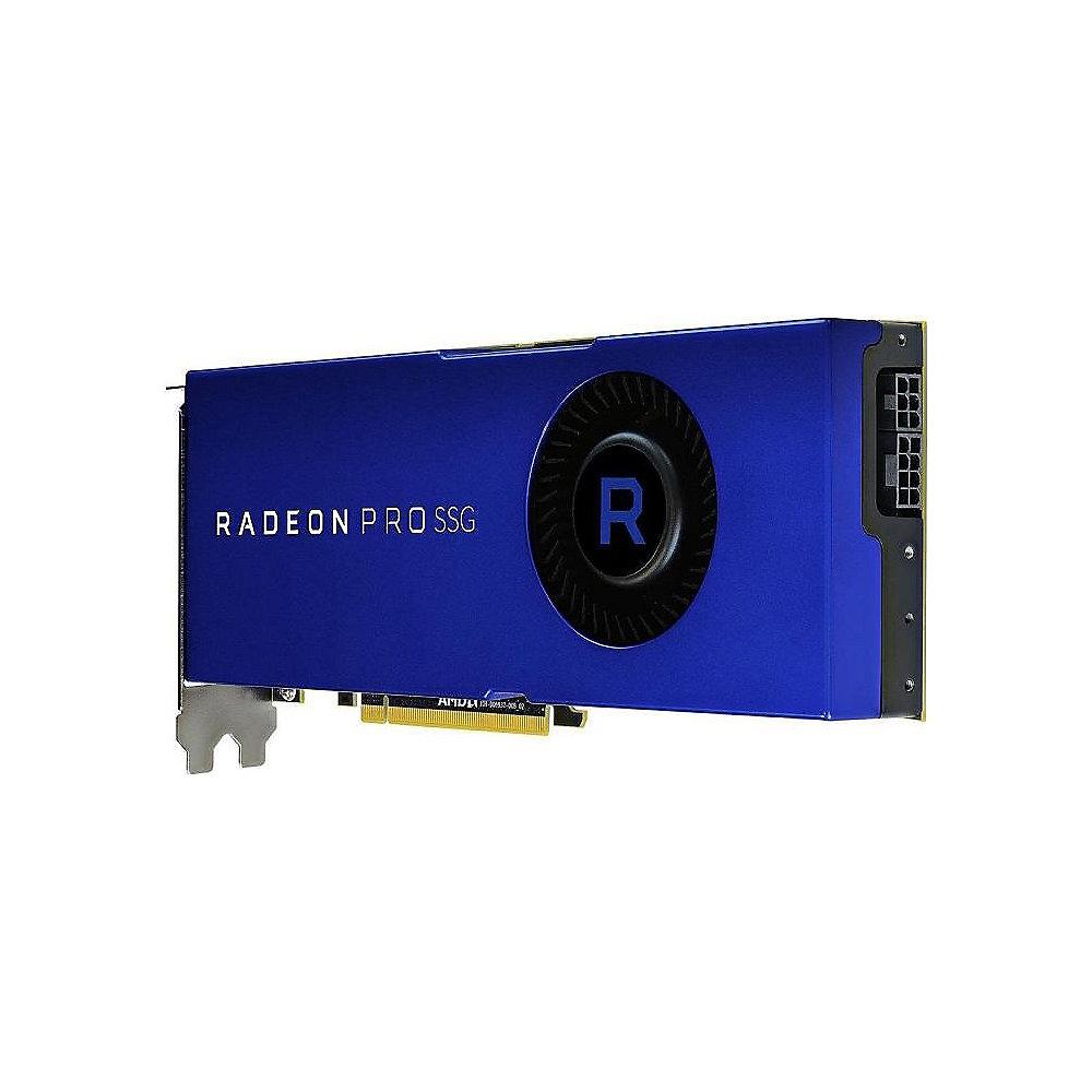 AMD Radeon Pro SSG 16GB HBM2   2TB SSG  Workstation Grafikkarte 6x MiniDP