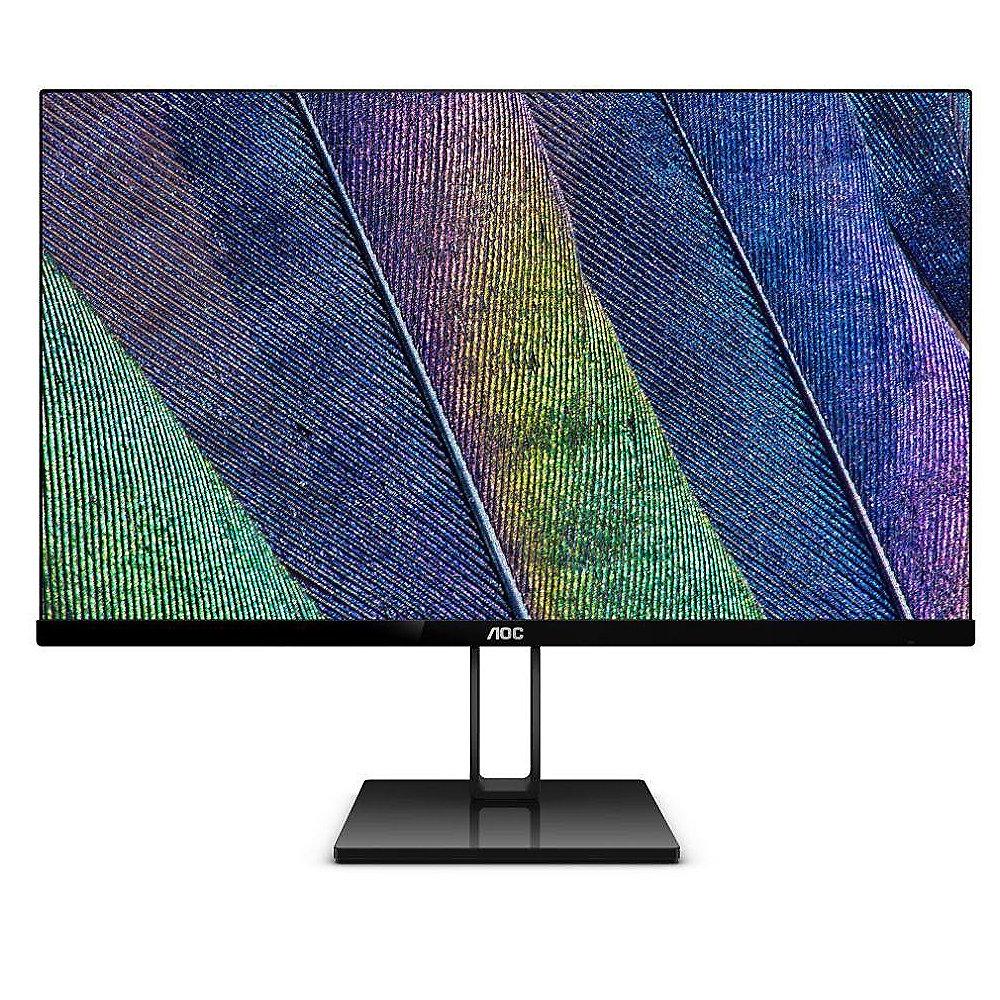 AOC 24V2Q 64,7cm (23,8") Design-Monitor 16:9 HDMI/DP 5ms FreeSync 250cd/m²