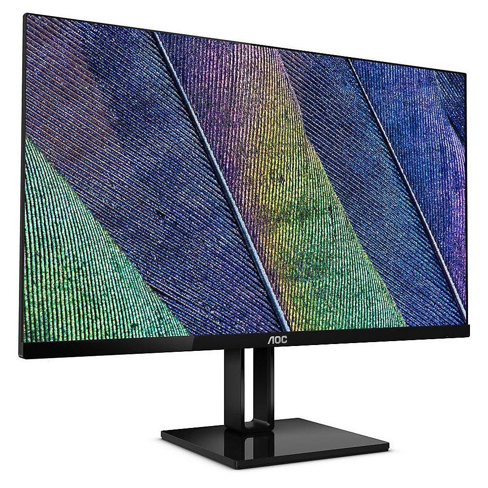 AOC 24V2Q 64,7cm (23,8") Design-Monitor 16:9 HDMI/DP 5ms FreeSync 250cd/m²