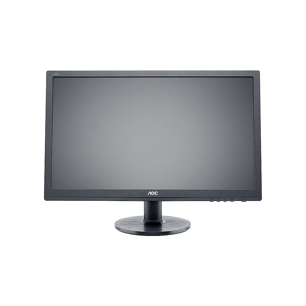 AOC e2460Sh 61 cm (24") 16:9 Full HD Gaming Monitor mit 1ms und Lautsprechern