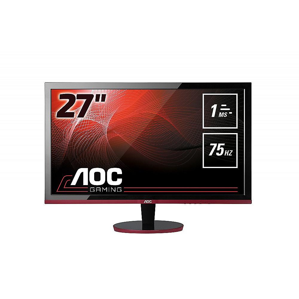 AOC G2778VQ 68,6 cm (27") FHD Monitor 16:9 DP/HDMI/VGA/USB 1ms 80.000.000:1