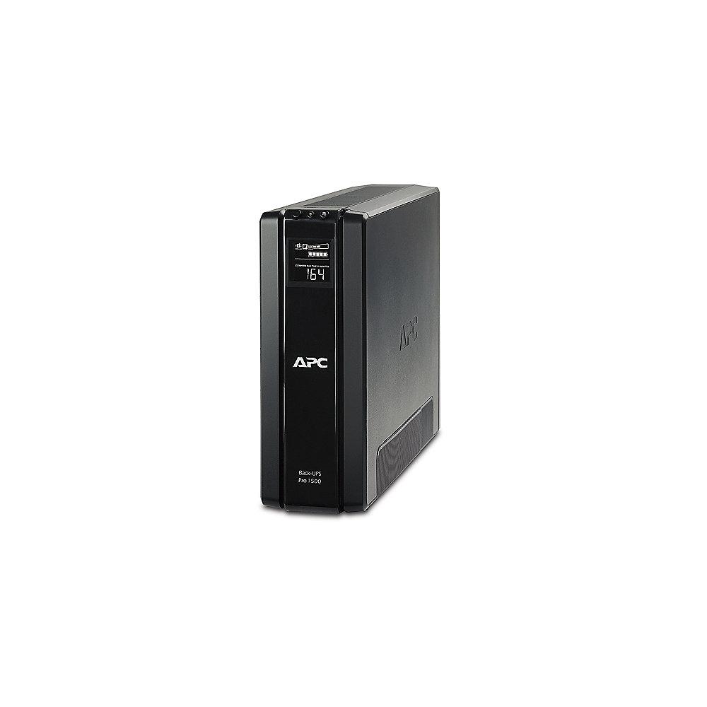 APC Back-UPS Pro 1500 6-fach Schutzkontakt (BR1500G-GR), APC, Back-UPS, Pro, 1500, 6-fach, Schutzkontakt, BR1500G-GR,