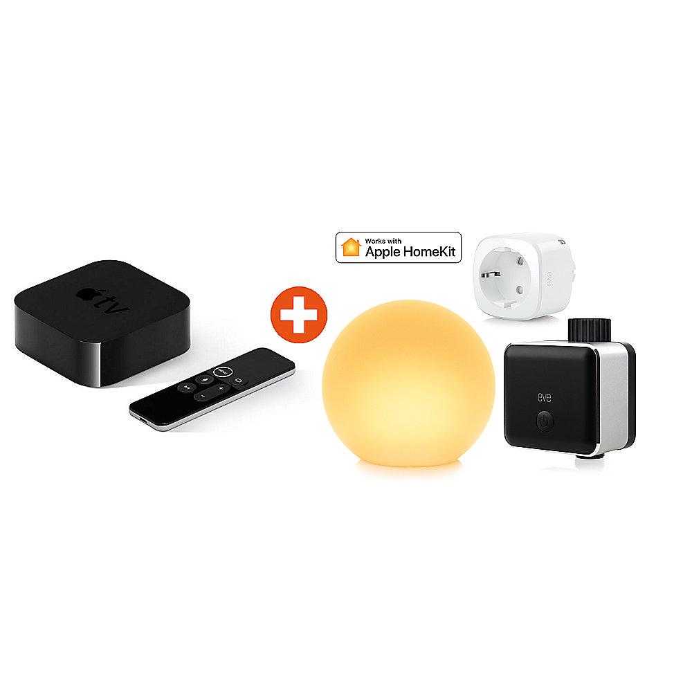 Apple HomeKit Komfortpaket mit Eve Energy EU & Eve Flare & Eve Aqua & Apple TV, Apple, HomeKit, Komfortpaket, Eve, Energy, EU, &, Eve, Flare, &, Eve, Aqua, &, Apple, TV