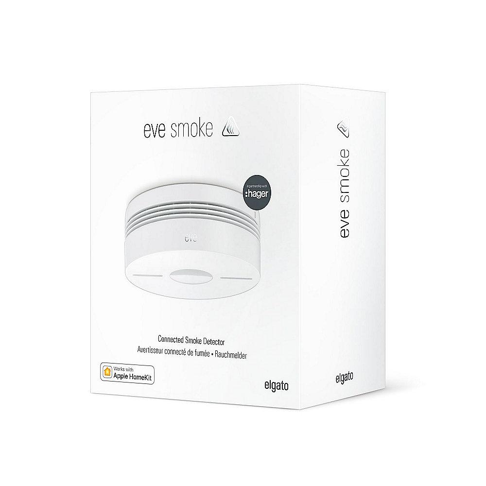 Apple HomeKit Sparpaket mit 2er-Set Eve Smoke Rauch- und Hitzewarnmelder