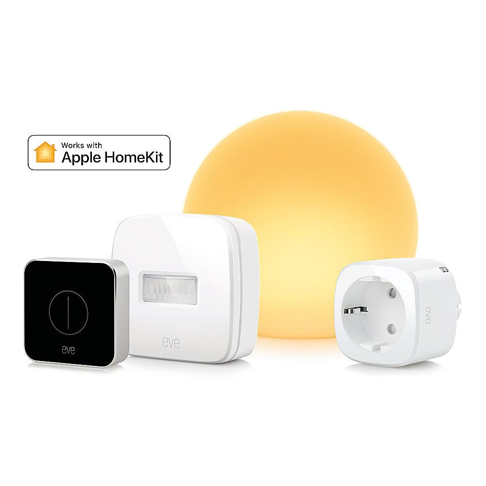 Apple HomeKit Sparpaket mit Eve Motion & Eve Flare & Eve Energy EU & Eve Button