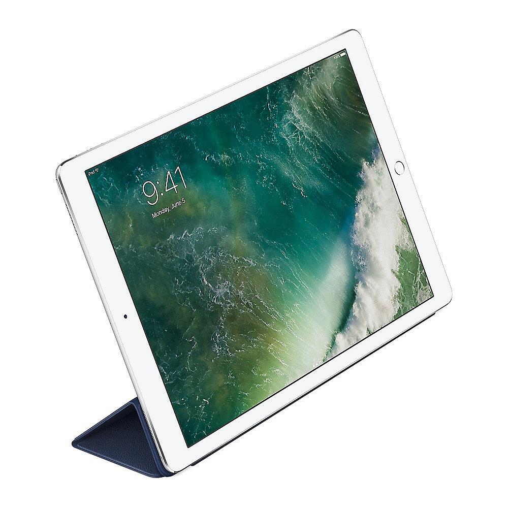 Apple Leder Smart Cover für 12,9" iPad Pro Mitternachtsblau