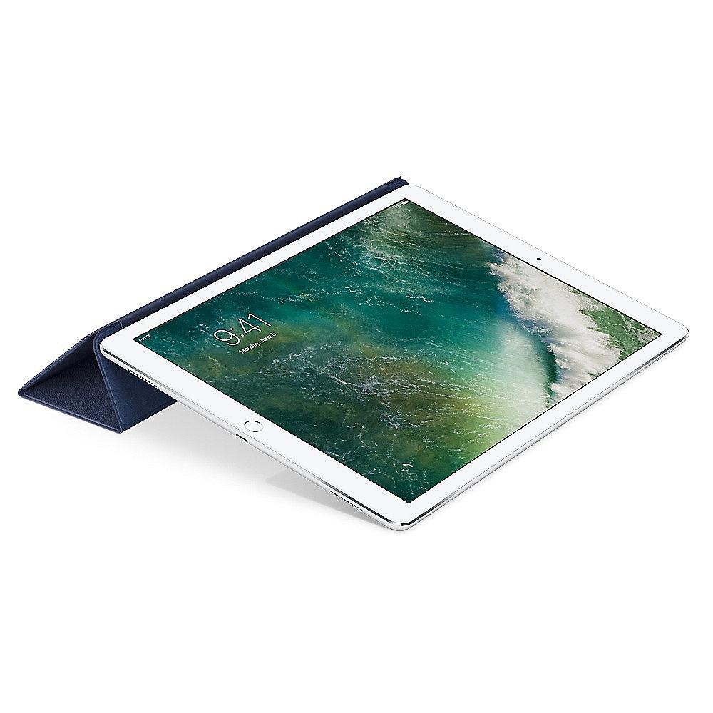 Apple Leder Smart Cover für 12,9" iPad Pro Mitternachtsblau