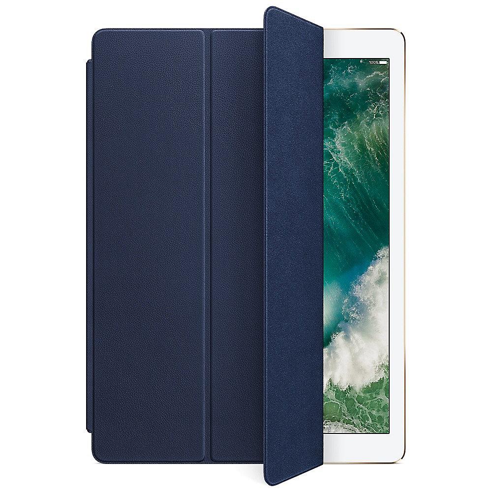 Apple Leder Smart Cover für 12,9" iPad Pro Mitternachtsblau