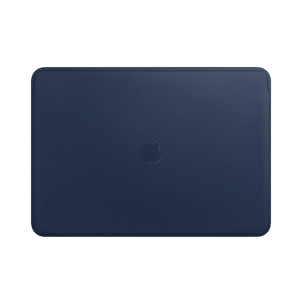 Apple Lederhülle für 15" MacBook Pro - mitternachtsblau