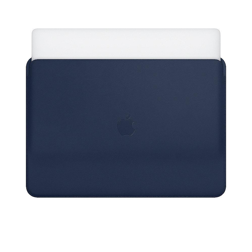 Apple Lederhülle für 15" MacBook Pro - mitternachtsblau