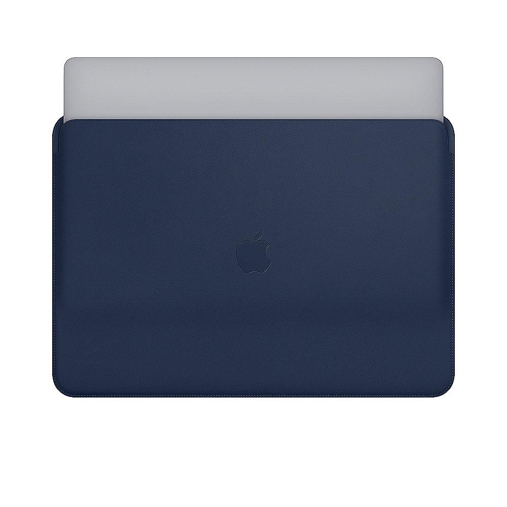 Apple Lederhülle für 15" MacBook Pro - mitternachtsblau