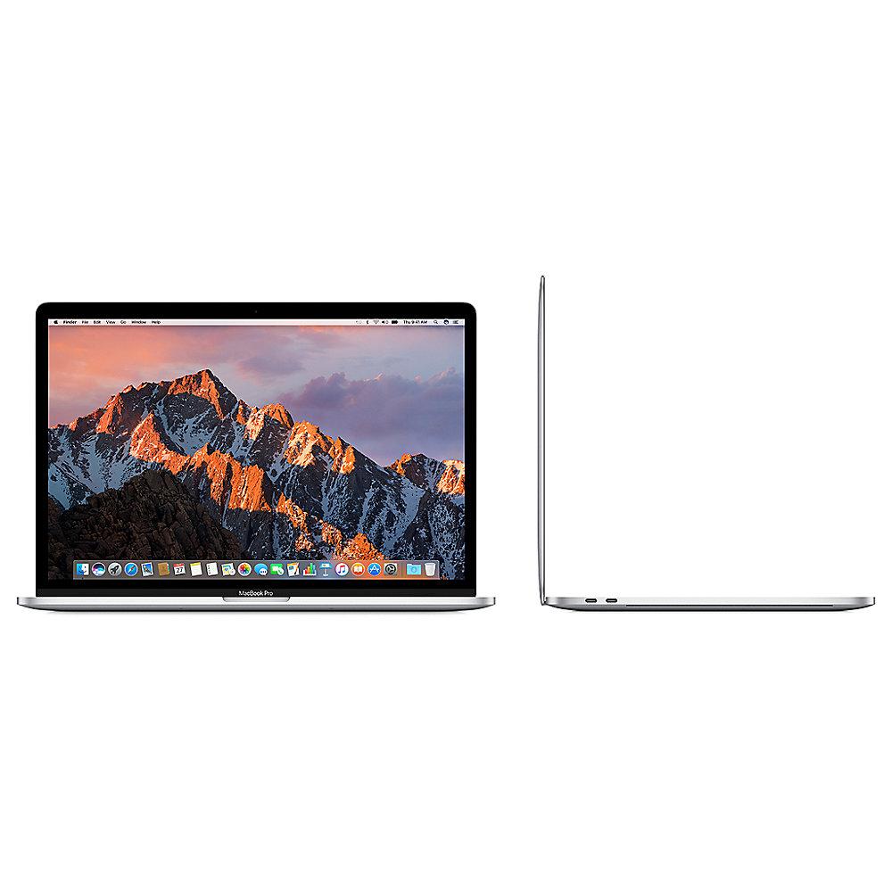 Apple MacBook Pro 15,4" 2017 i7 3,1/16/256 GB Touchbar RP555 Silber BTO