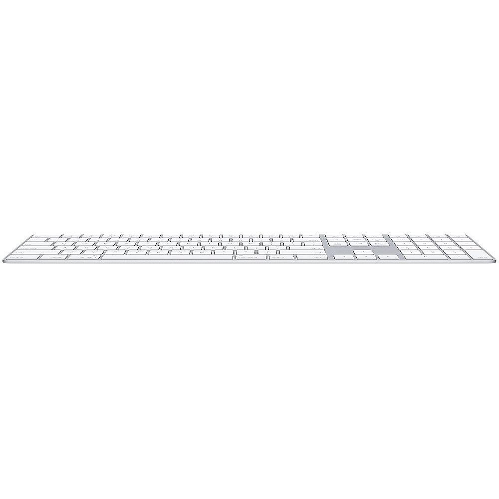 Apple Magic Keyboard mit Ziffernblock Silber