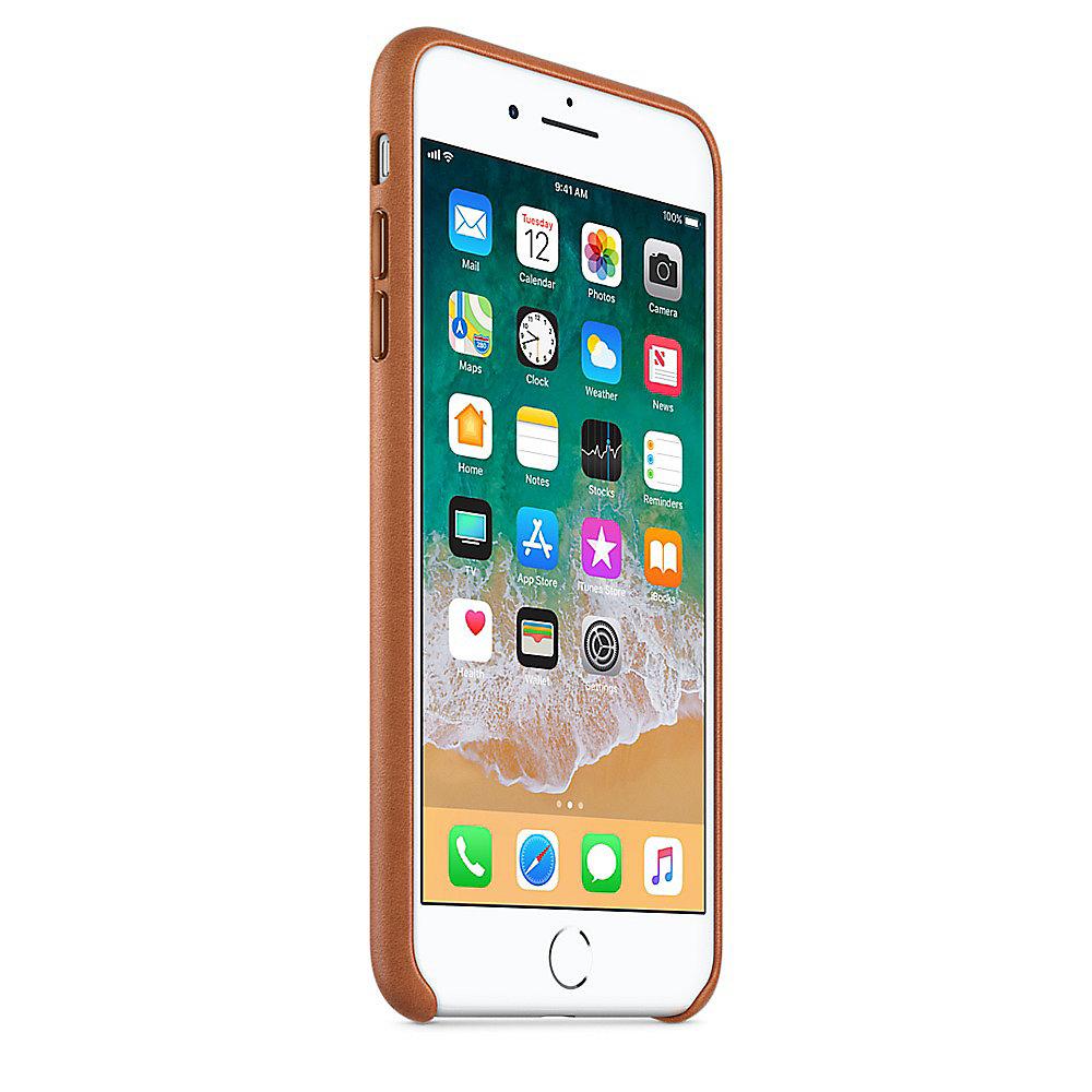 Apple Original iPhone 8 / 7 Plus Leder Case-Sattelbraun
