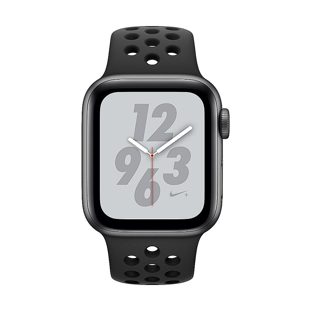 Apple Watch Nike  GPS 40mm Aluminiumgehäuse Space Grau Sportarmband Schwarz