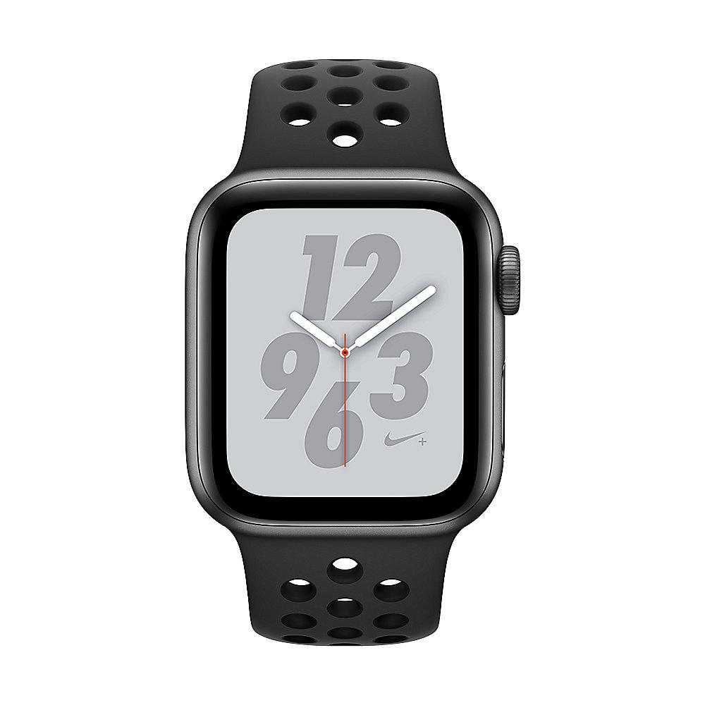 Apple Watch Nike  LTE 40mm Aluminiumgehäuse Space Grau Sportarmband Schwarz