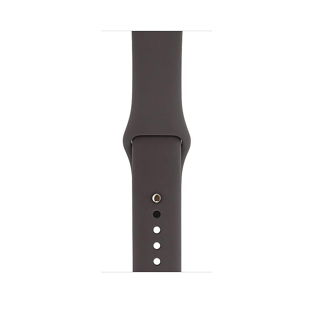 Apple Watch Series 2 42mm Aluminiumgehäuse Gold mit Sportarmband Kakao