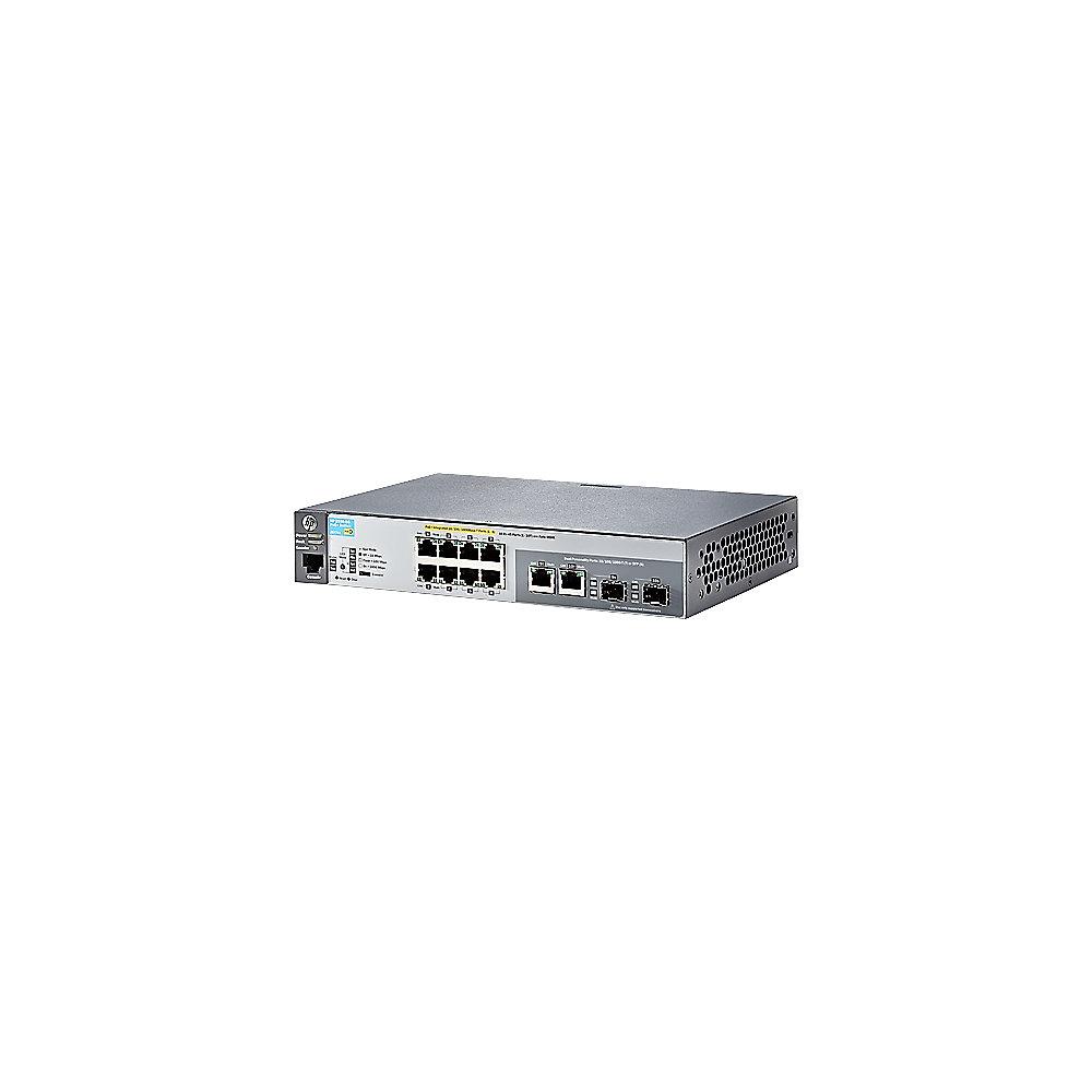 Aruba 2530-8G-PoE  8x Gigabit Switch Managed (8x Gbit PoE , 2x Kombi-Gbit-SFP)