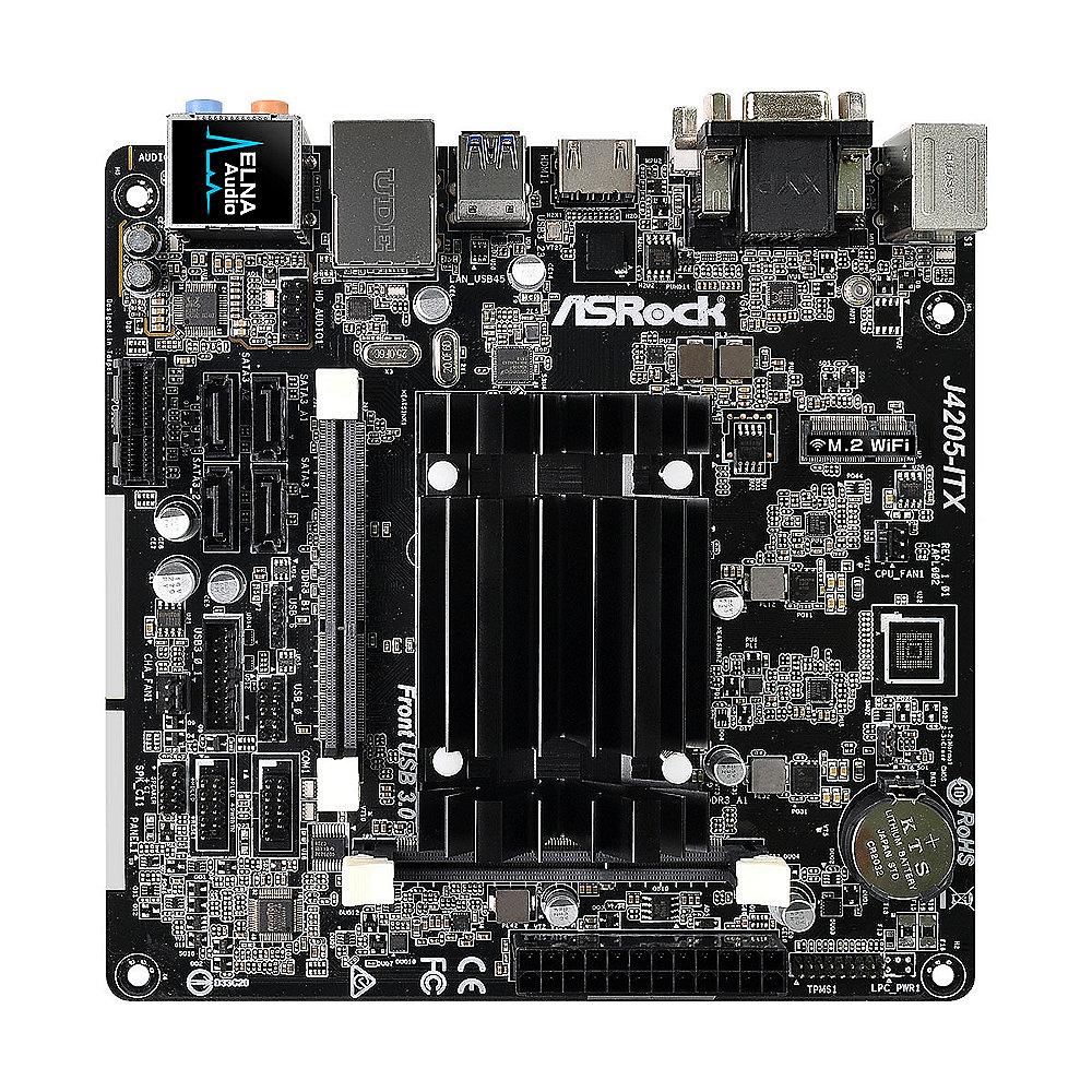 ASRock J4205-ITX Mini-ITX Mainboard mit Intel Quad-Core, ASRock, J4205-ITX, Mini-ITX, Mainboard, Intel, Quad-Core