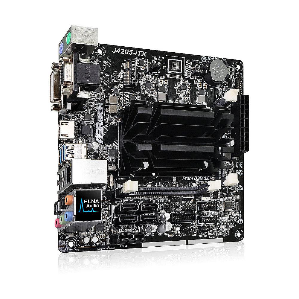 ASRock J4205-ITX Mini-ITX Mainboard mit Intel Quad-Core, ASRock, J4205-ITX, Mini-ITX, Mainboard, Intel, Quad-Core