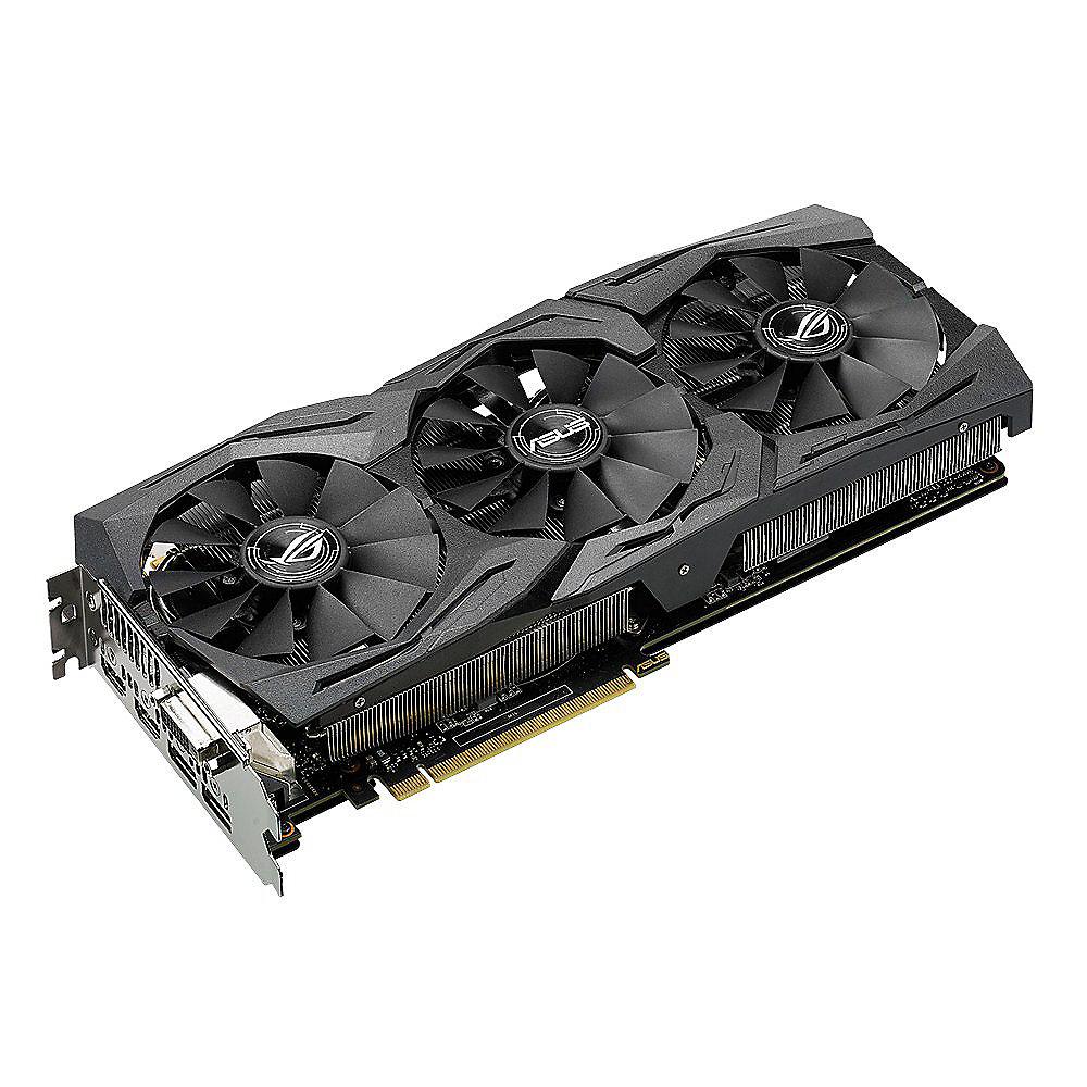 Asus AMD Radeon ROG Strix RX 580 TOP OC Grafikkarte 8GB GDDR5 2x HDMI/2xDP/DVI