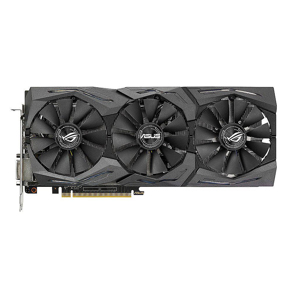 Asus AMD Radeon ROG Strix RX 580 TOP OC Grafikkarte 8GB GDDR5 2x HDMI/2xDP/DVI