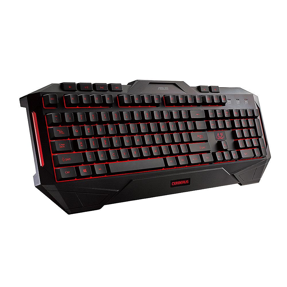 Asus Cerberus Gaming USB2.0 Tastatur, Asus, Cerberus, Gaming, USB2.0, Tastatur