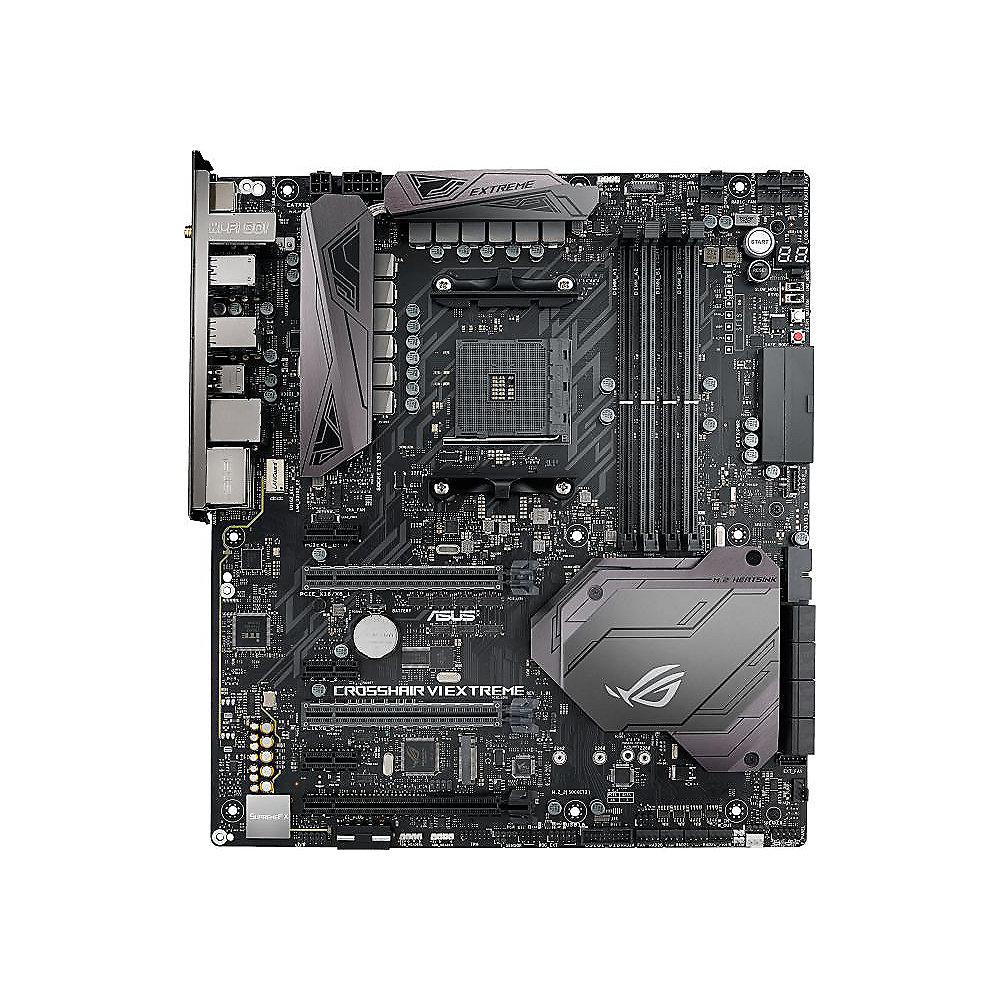 ASUS Crosshair VI EXTREME ROG X370 ATX Mainboard Sockel AM4 USB3.1/M.2/WiFi/BT