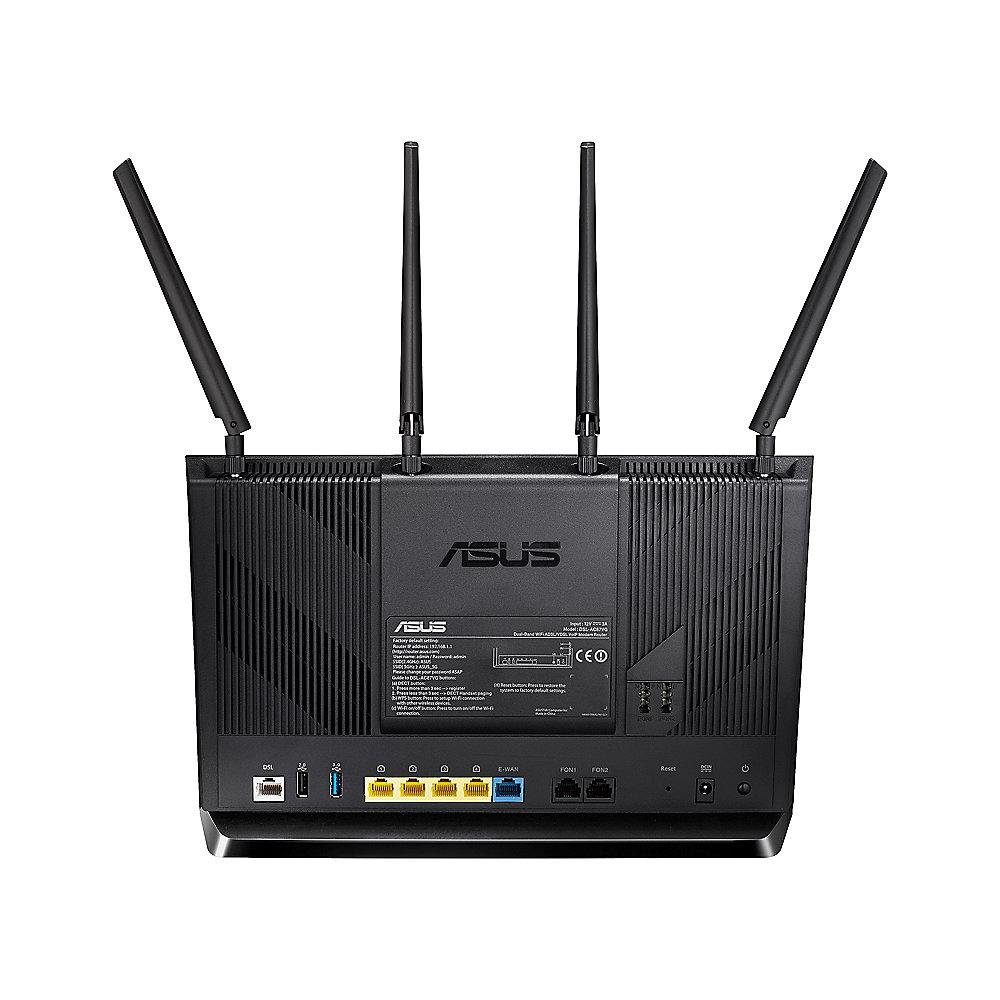 ASUS DSL-AC87VG AC2400 2400Mbit DualBand VoIP WLAN Modemrouter