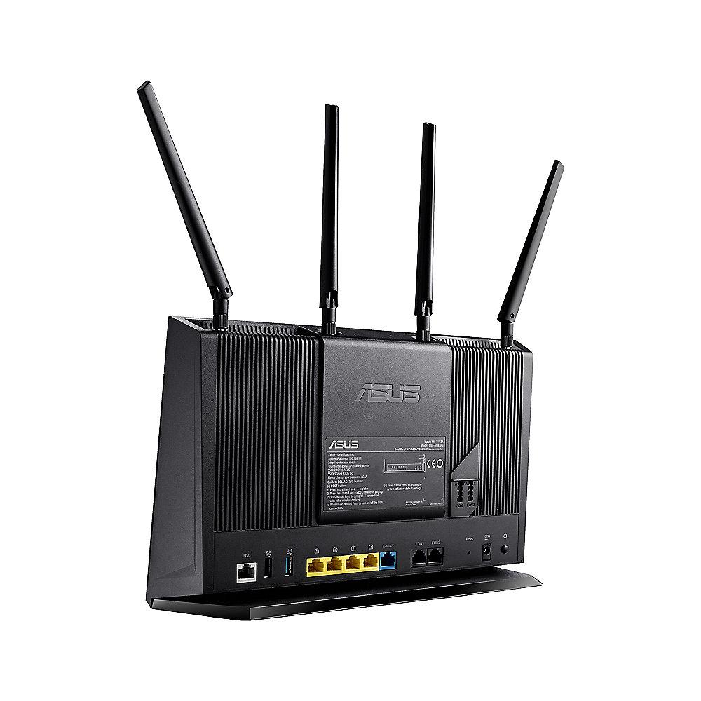 ASUS DSL-AC87VG AC2400 2400Mbit DualBand VoIP WLAN Modemrouter