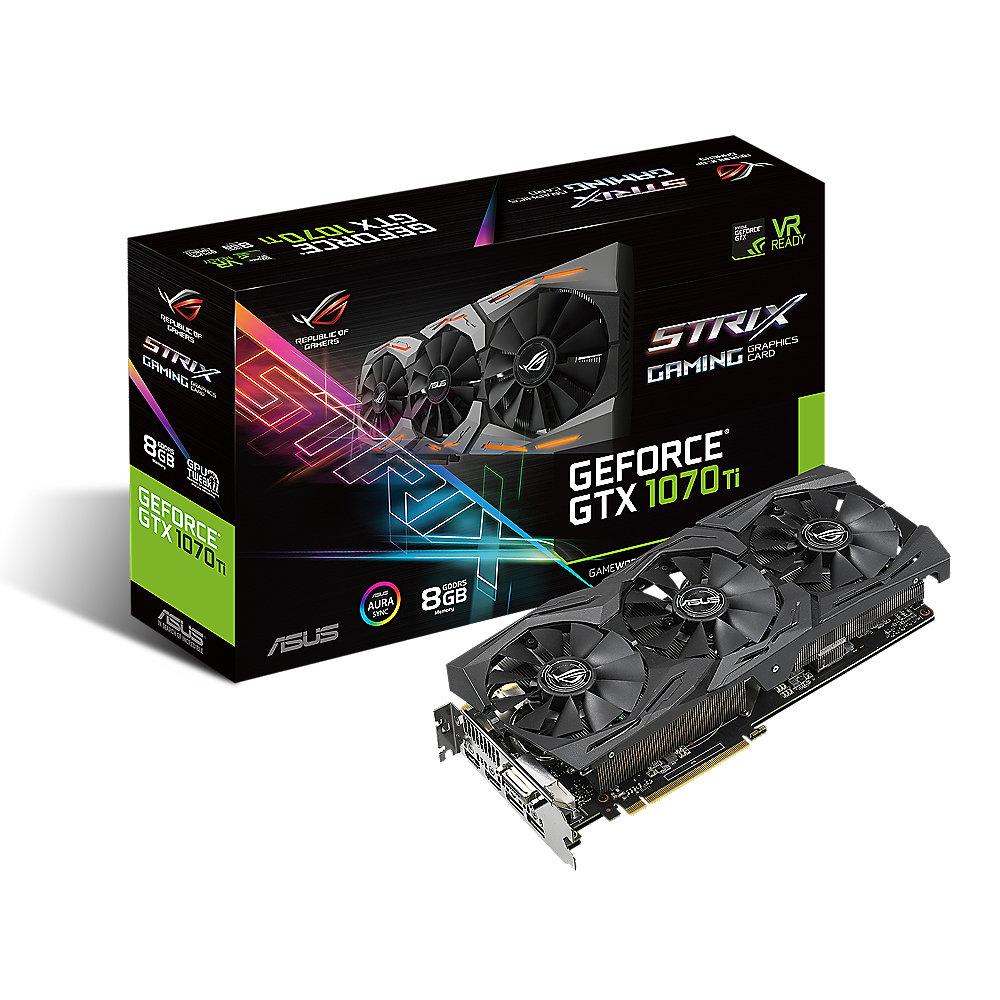 Asus GeForce GTX 1070Ti Strix ROG Gaming 8GB GDDR5 Grafikkarte