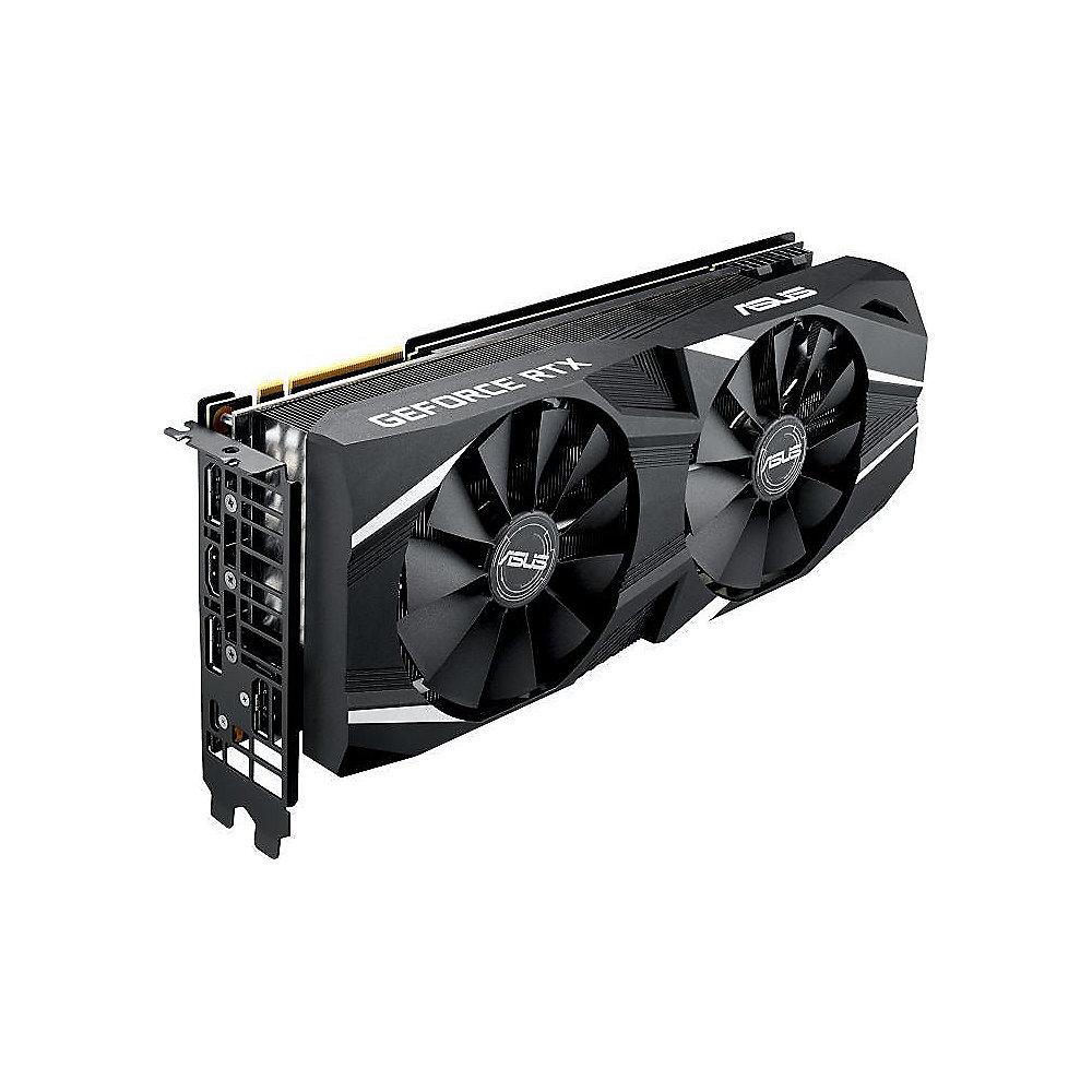 Asus GeForce RTX 2080Ti Dual Adv. 11 GB GDDR6 Grafikkarte 3xDP/HDMI/USB (Typ C)