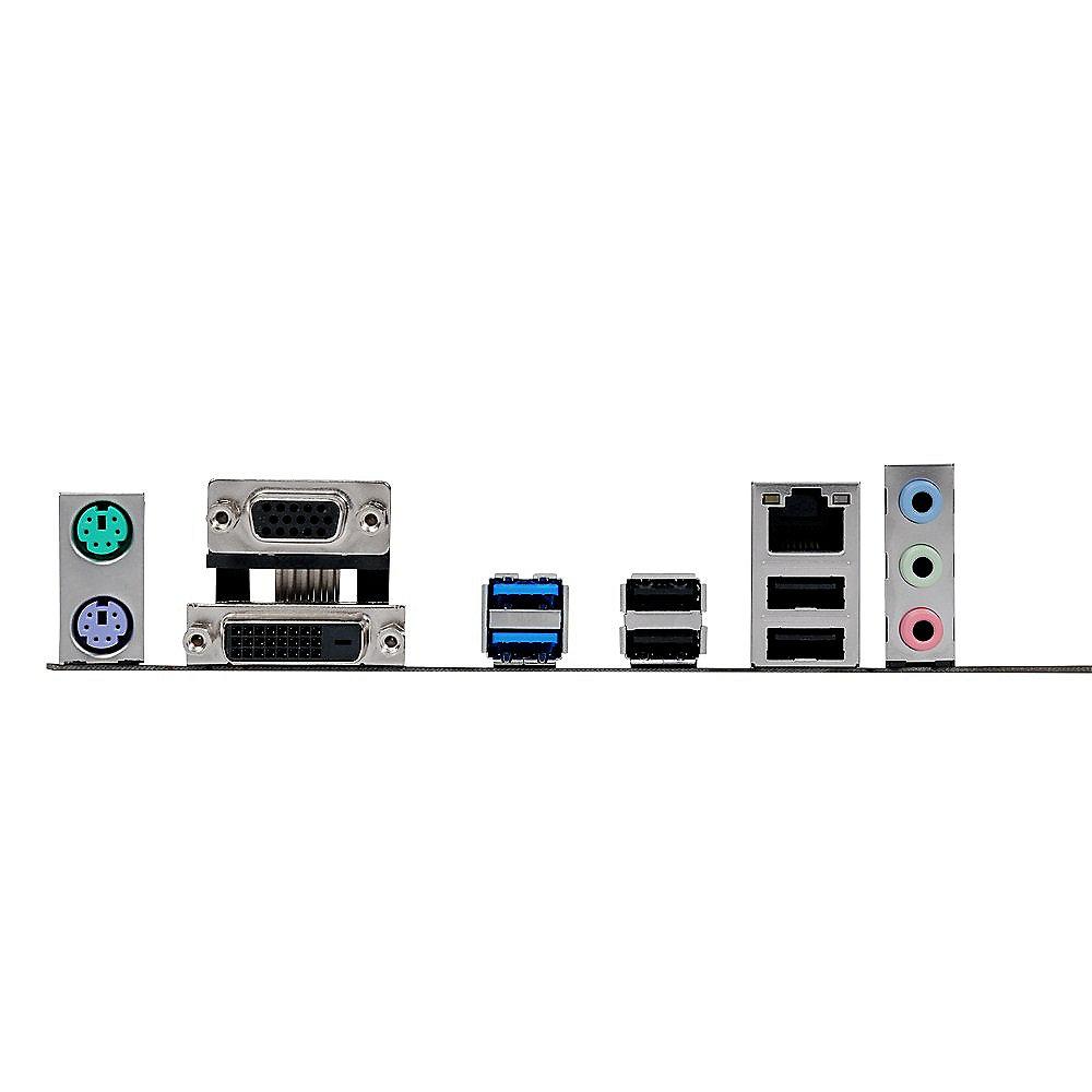 ASUS H110M-K GL/SATA600/DVI/VGA mATX Mainboard Sockel 1151