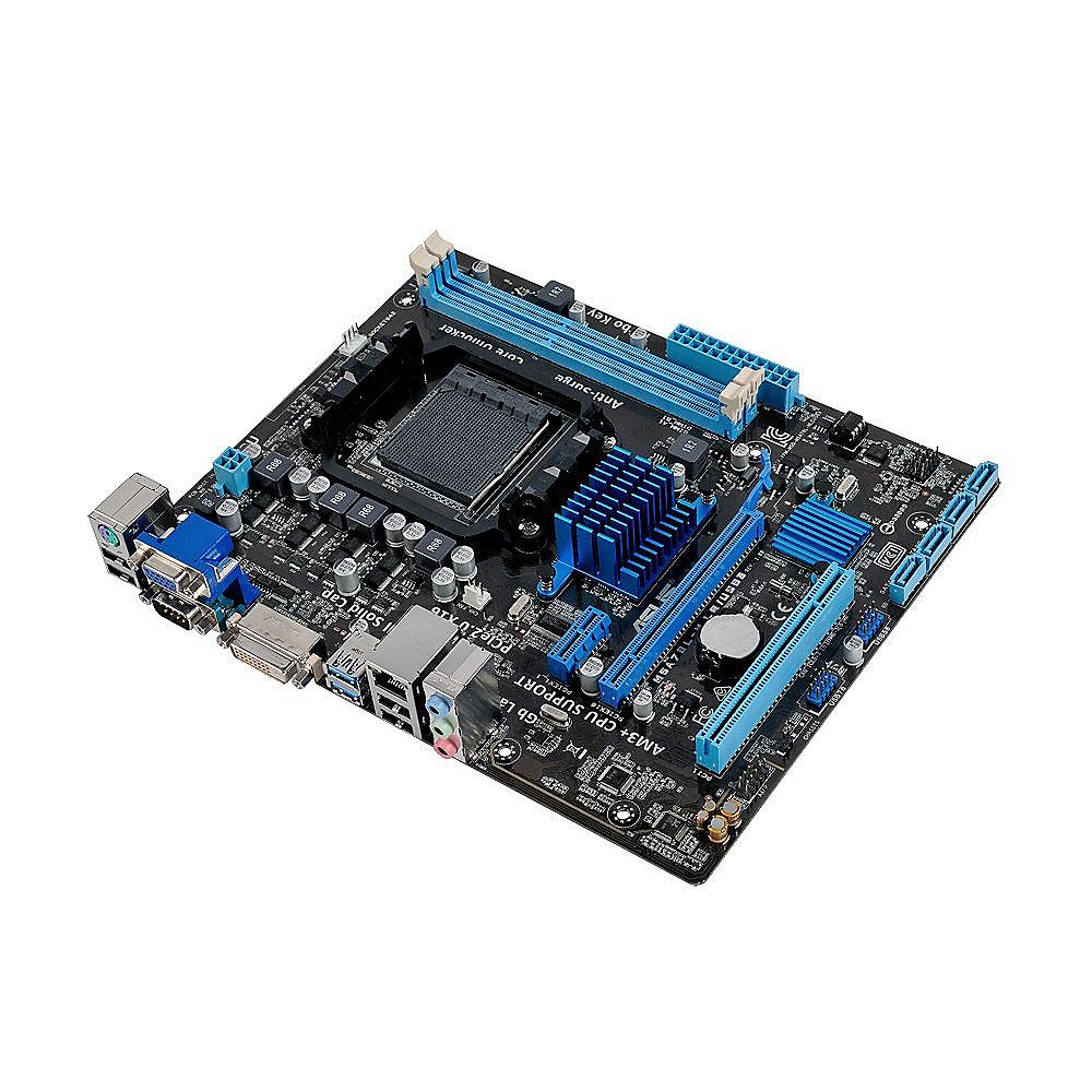 ASUS M5A78L-M LE/USB3 GL/SATA300/DVI/VGA/Seriell 760G mATX Sockel AM3