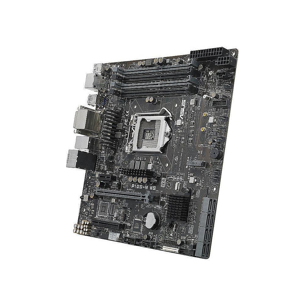 ASUS P10S-M WS 2xGL/USB3.0/SATA600/DVI/HDMI/DP µATX Mainboard C236 Sockel 1151, ASUS, P10S-M, WS, 2xGL/USB3.0/SATA600/DVI/HDMI/DP, µATX, Mainboard, C236, Sockel, 1151