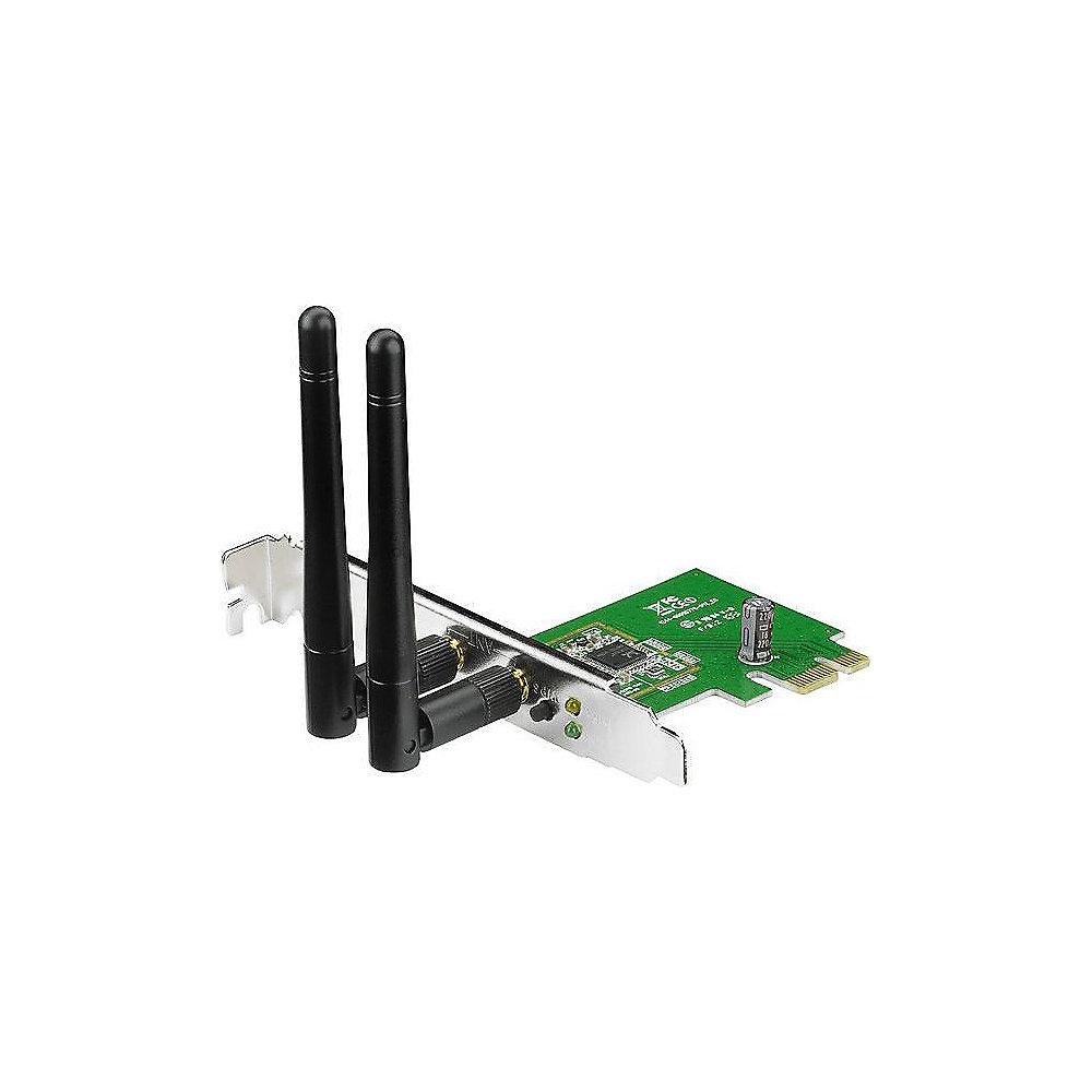 ASUS PCE-N15 300Mbit WLAN-n PCI Express Karte PCIe Adapter Low profile, ASUS, PCE-N15, 300Mbit, WLAN-n, PCI, Express, Karte, PCIe, Adapter, Low, profile