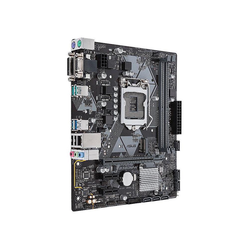 ASUS Prime B360M-K mATX Mainboard 1151 DVI/VGA/M.2/USB3.1