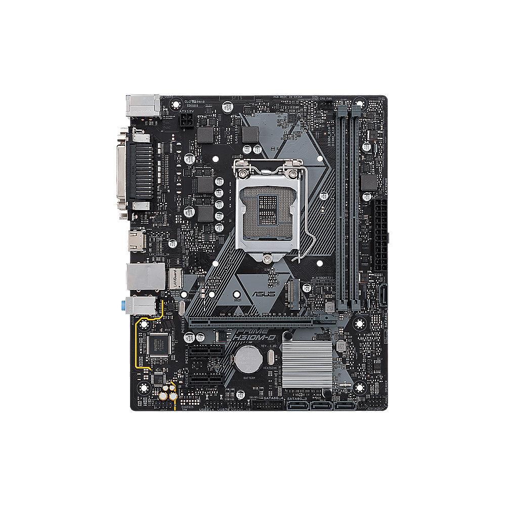 ASUS Prime H310M-D mATX Mainboard Sockel 1151 DVI/VGA/M.2/Parallel/Seriell