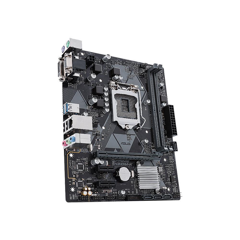 ASUS Prime H310M-K mATX Mainboard Sockel 1151v2 DVI/VGA/USB3.1 (Gen1)