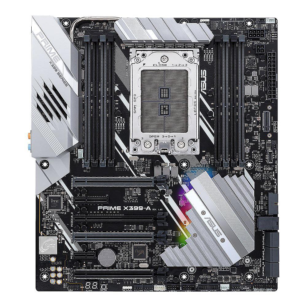 ASUS PRIME X399-A ATX Mainboard Sockel TR4 USB3.1(Typ C-Gen2)/M.2/WLAN/BT