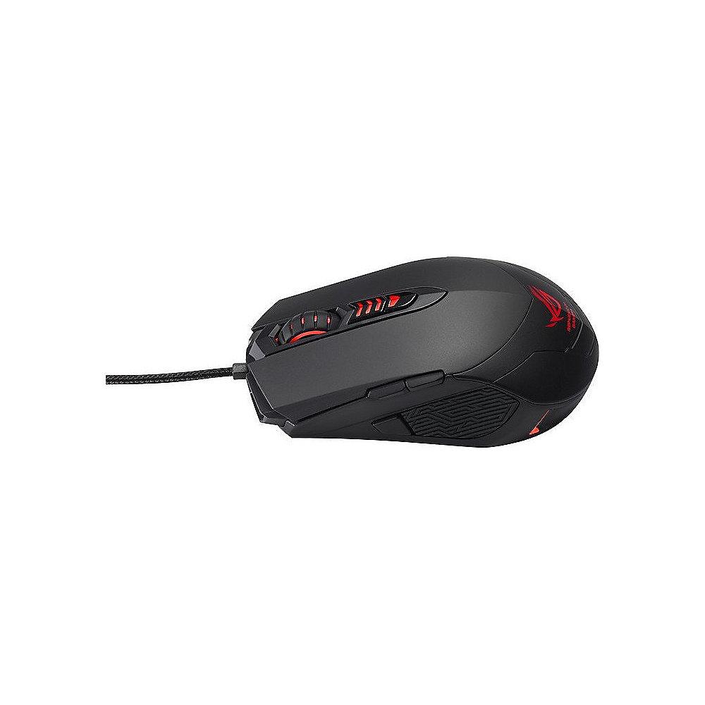 ASUS ROG GX860 Buzzard Gaming Laser Maus schwarz 90XB02C0-BMU000