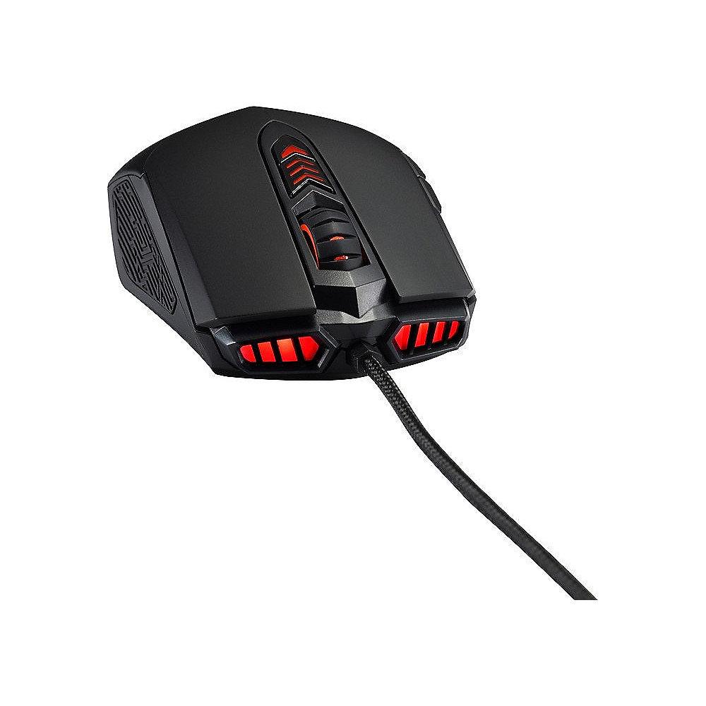 ASUS ROG GX860 Buzzard Gaming Laser Maus schwarz 90XB02C0-BMU000