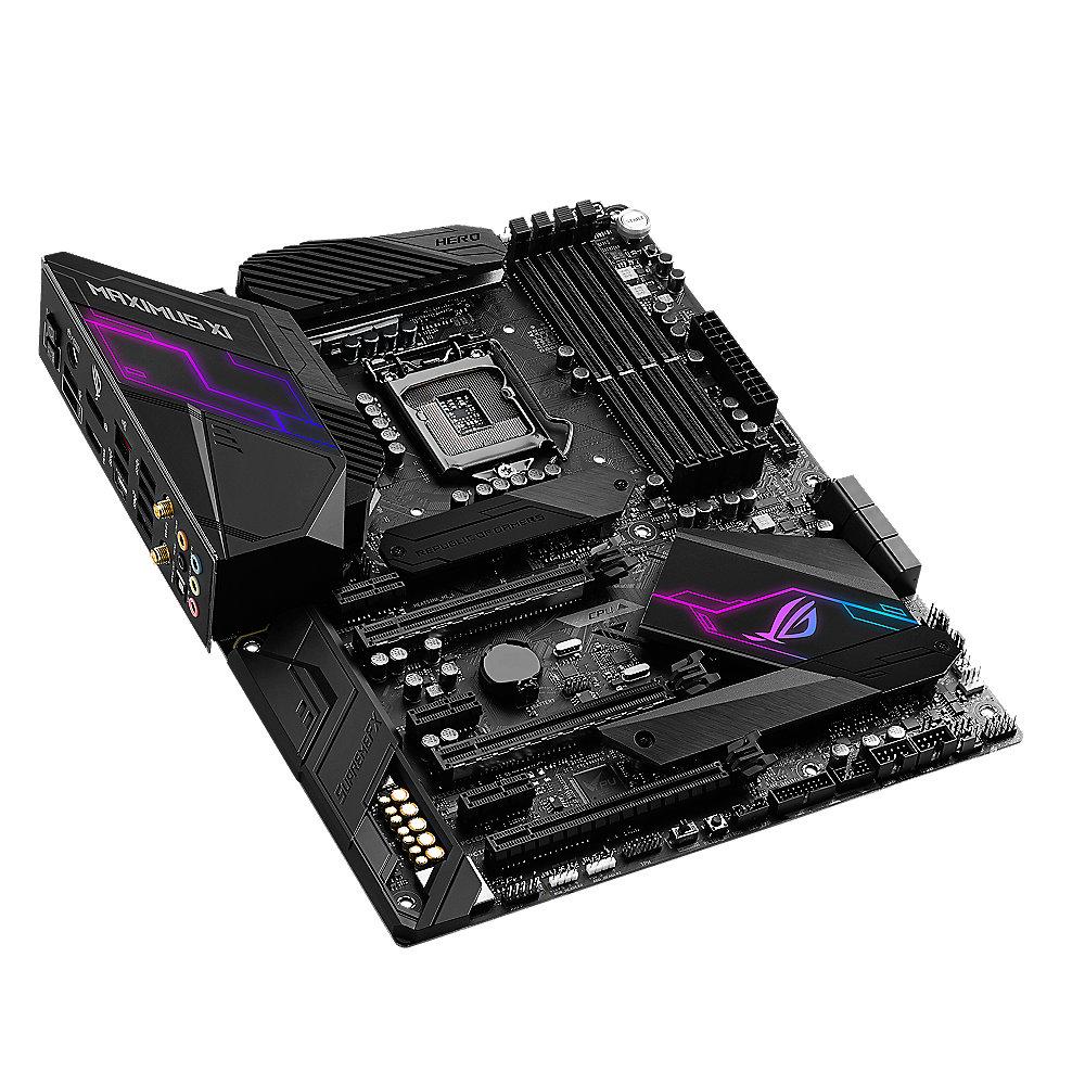 ASUS ROG MAXIMUS XI HERO Z390 ATX Mainboard 1151 DP/HDMI/M.2/USB3.1(Typ A C))